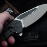 CKF/Wullumsen Gozer (M398 62,5HRC, blue CF, Ti)