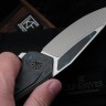 CKF/Wullumsen Gozer (M398 62,5HRC, blue CF, Ti)