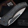 CKF/Wullumsen Gozer (M398 62,5HRC, blue CF, Ti)