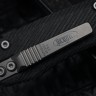 Microtech Amphibian RAM LOK Black Fluted G-10 & Stonewash M390MK 137RL-10FLGTBK