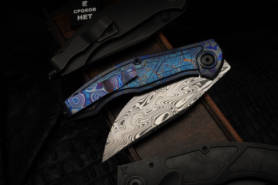 Veksha HD 1 of 5 Damasteel Dva