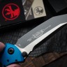 Microtech Socom Elite Tanto Edge Manual Blue Standard 161-1BL