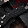 Microtech Knives MSI RAM LOK Black Polymer Injection Molded & Apocalyptic Partial Serrated M390MK 210T-11APPMBK