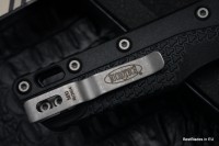 Microtech Knives MSI RAM LOK Black Polymer Injection Molded &amp; Apocalyptic Partial Serrated M390MK 210T-11APPMBK