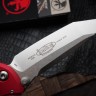 Microtech Socom Elite T/E Manual Red Stonewash Standard 161-10RD
