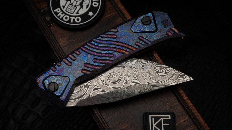 CKF Ummu DALAWA full-dressed (Damasteel, ZircuTi)