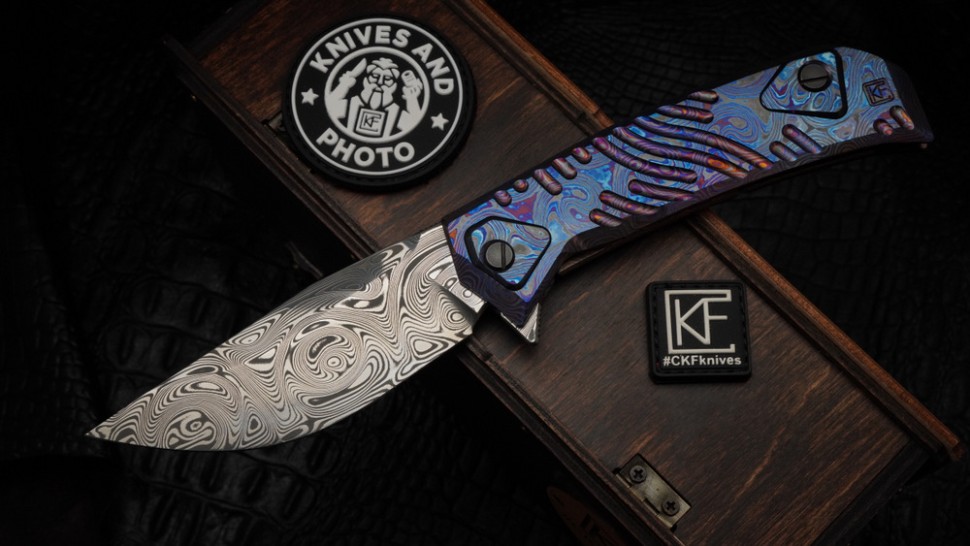 CKF Ummu DALAWA full-dressed (Damasteel, ZircuTi)
