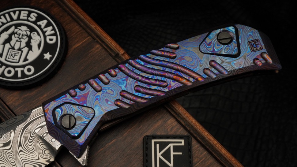 CKF Ummu DALAWA full-dressed (Damasteel, ZircuTi)