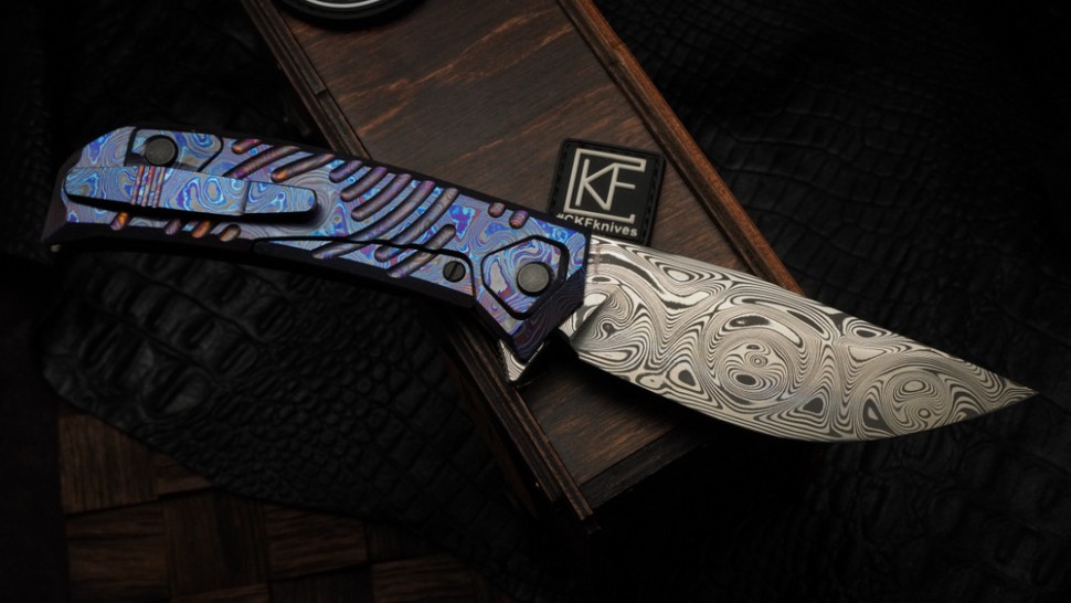 CKF Ummu DALAWA full-dressed (Damasteel, ZircuTi)