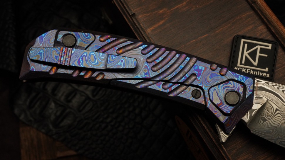 CKF Ummu DALAWA full-dressed (Damasteel, ZircuTi)
