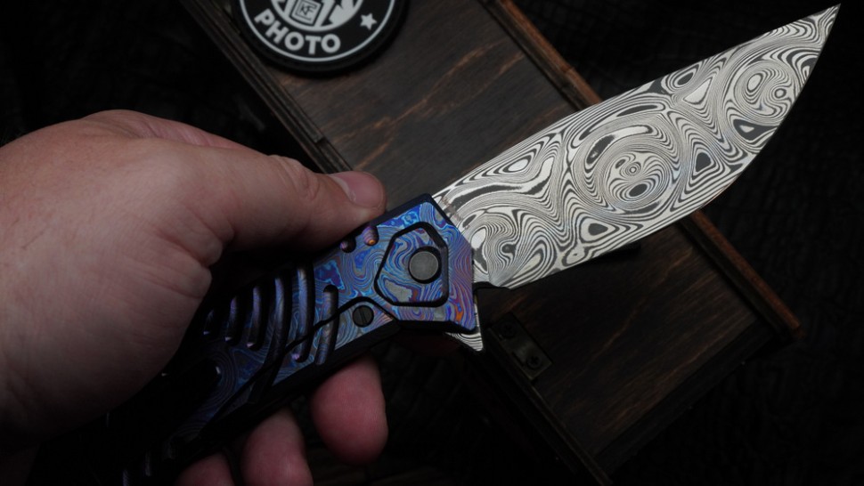 CKF Ummu DALAWA full-dressed (Damasteel, ZircuTi)