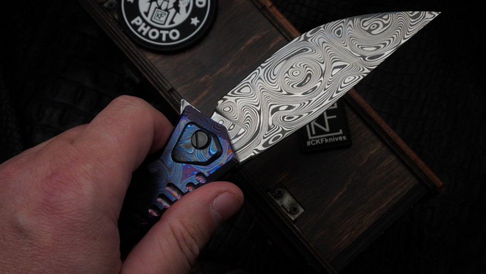 CKF Ummu DALAWA full-dressed (Damasteel, ZircuTi)