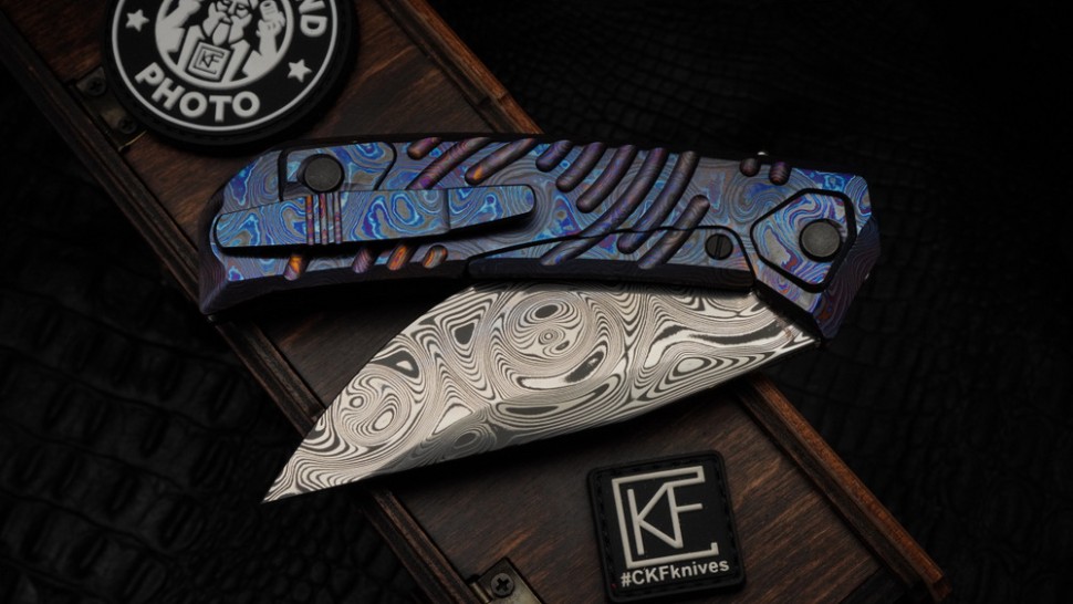 CKF Ummu DALAWA full-dressed (Damasteel, ZircuTi)