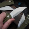 CKF Echo Um GREEN (S35VN, G10, Konygin Design)