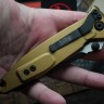 Microtech Socom Elite Single Edge Manual Tan Standard 160-1TA
