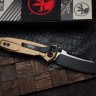 Microtech Socom Elite Single Edge Manual Tan Standard 160-1TA