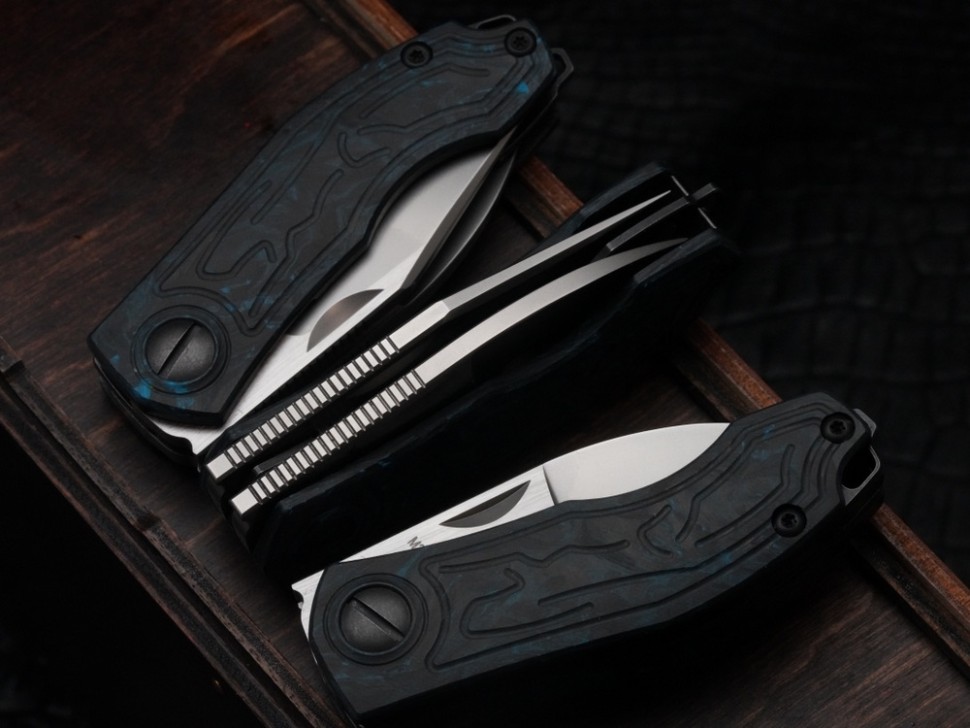 CKF Keysha keychain (50mm m398 blade + M398 beer opener)