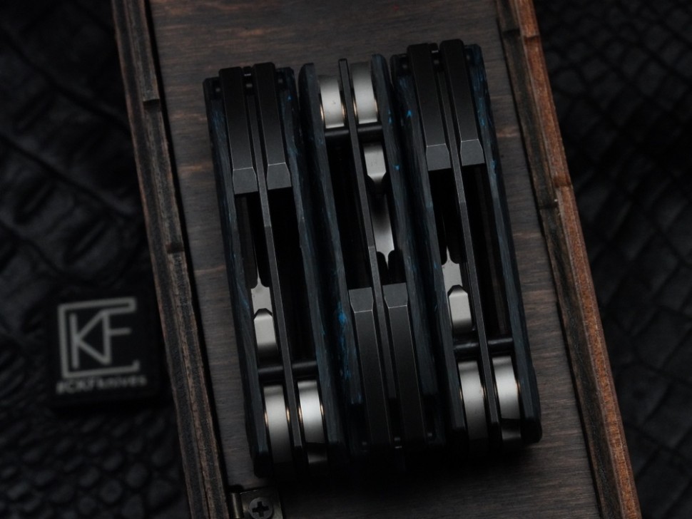 CKF Keysha keychain (50mm m398 blade + M398 beer opener)