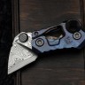 CKF/Konygin Kek FULL-DRESSED Damasteel, ZircuTi, slipjoint)