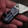 CKF/Konygin Kek FULL-DRESSED Damasteel, ZircuTi, slipjoint)