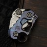 CKF/Konygin Kek FULL-DRESSED Damasteel, ZircuTi, slipjoint)