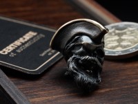 Beard and Bones lanyard bead Teach