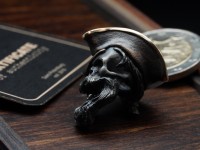 Beard and Bones lanyard bead Teach