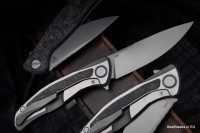 Shirogorov Hati Gen.3 Black (M390, Technocarbo, MRBS)