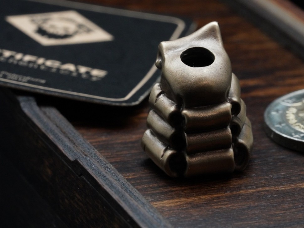 Beard and Bones lanyard bead Grand Master