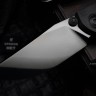 Sokosha-2024 DLC handle, mirror DLC blade, ZircuTi inlays