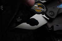 Sokosha-2024 DLC handle, mirror DLC blade, ZircuTi inlays