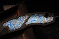Sokosha-2024 DLC handle, mirror DLC blade, ZircuTi inlays