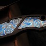 Sokosha-2024 DLC handle, mirror DLC blade, ZircuTi inlays