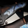 Sokosha-2024 DLC handle, mirror DLC blade, ZircuTi inlays