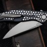 Shirogorov F95 Bear Pattern Purple (M390, Ti, MRBS)