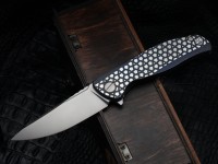 Shirogorov F95 Bear Pattern Purple (M390, Ti, MRBS)