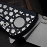 Shirogorov F95 Bear Pattern Purple (M390, Ti, MRBS)