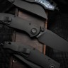 Sokosha-2024 DLC handle, matte DLC blade, ZircuTi inlays