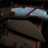 Sokosha-2024 DLC handle, matte DLC blade, ZircuTi inlays
