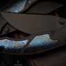 Sokosha-2024 DLC handle, matte DLC blade, ZircuTi inlays