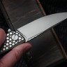 Shirogorov F95 Bear Pattern Brown (M390, Ti, MRBS)
