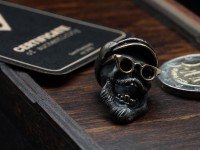 Beard and Bones lanyard bead Amish Dead'ok