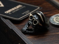 Beard and Bones lanyard bead Amish Dead'ok