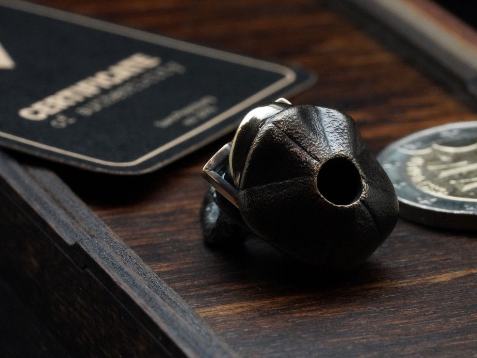 Beard and Bones lanyard bead Amish Dead'ok