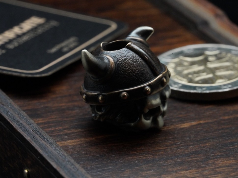 Beard and Bones lanyard bead Amish Zhelud