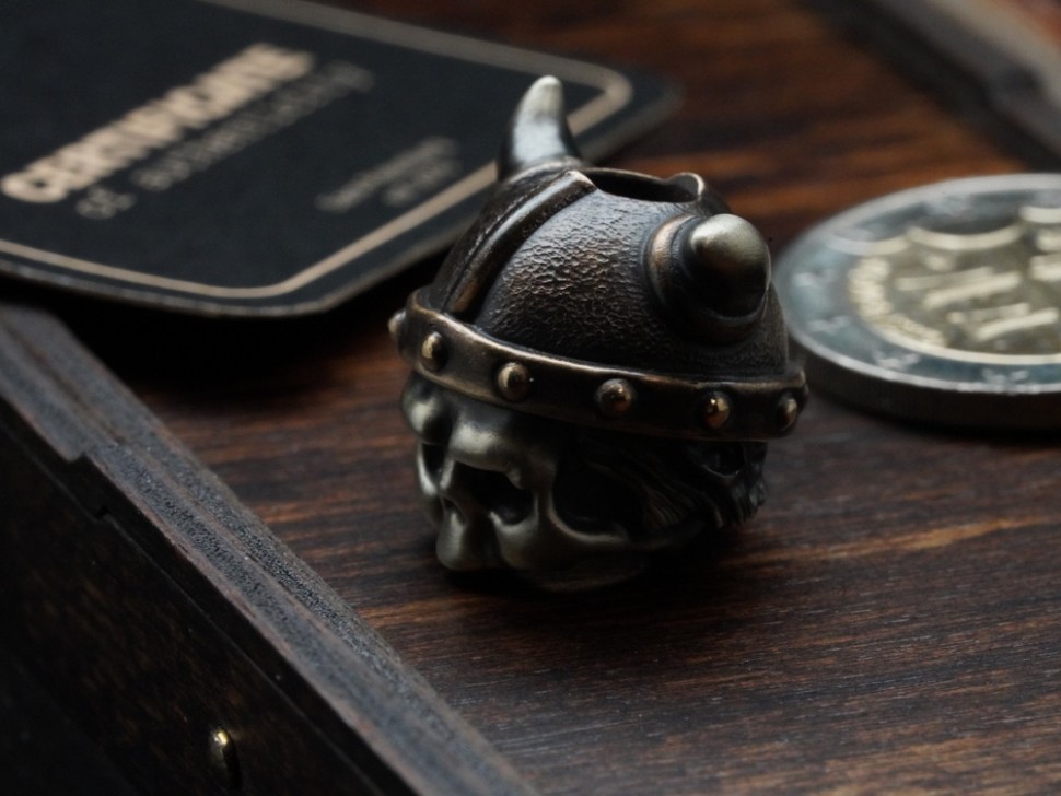 Beard and Bones lanyard bead Amish Zhelud