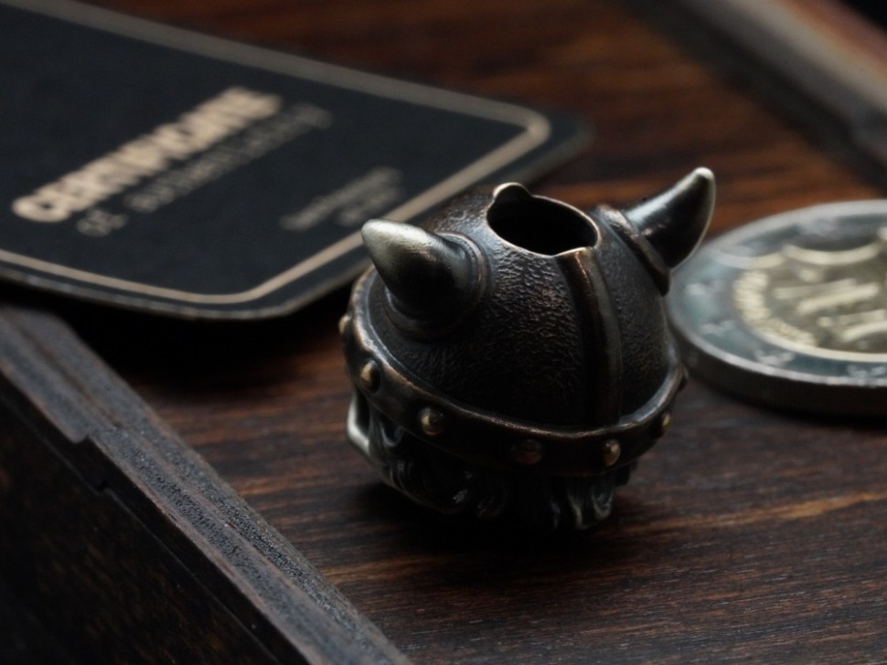 Beard and Bones lanyard bead Amish Zhelud