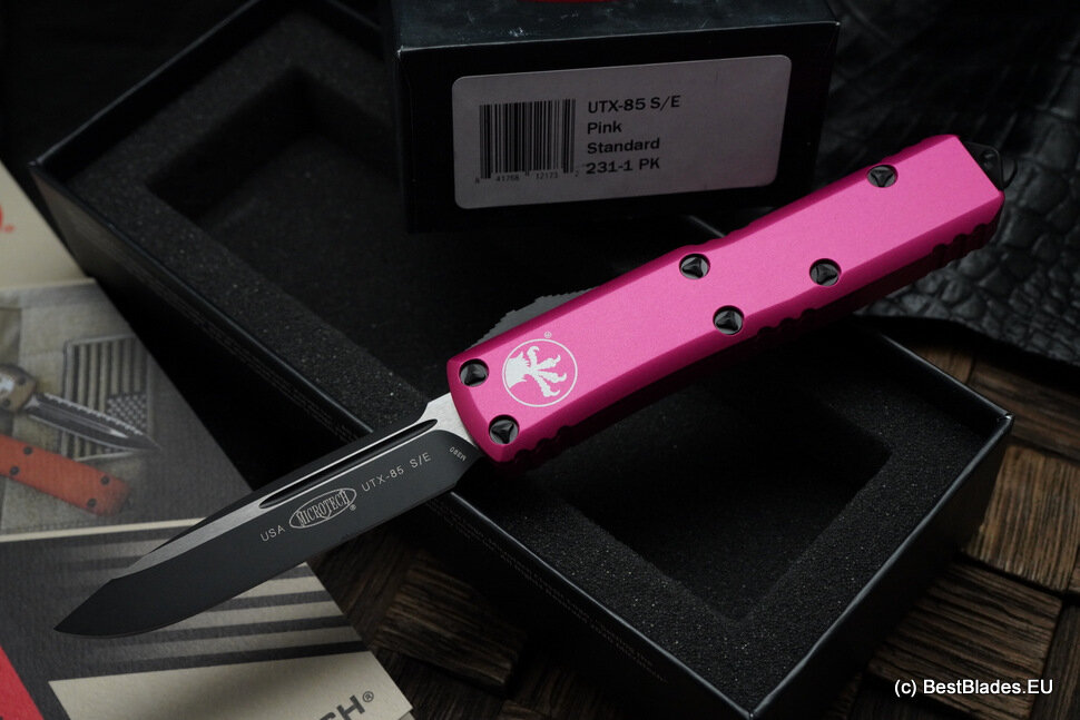 Microtech UTX-85 S/E Pink Standart 231-1PK