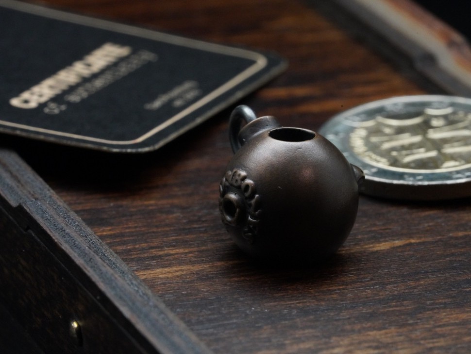 Beard and Bones lanyard bead Amish Boom