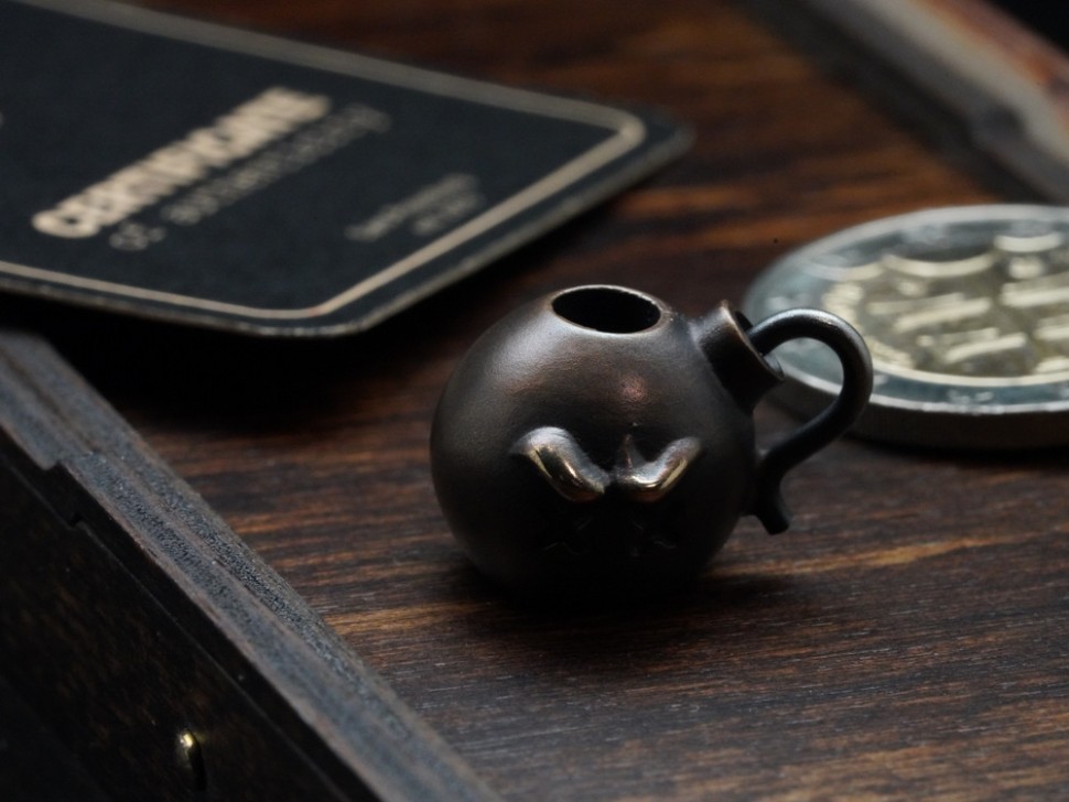 Beard and Bones lanyard bead Amish Boom